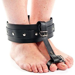 leather ankle toe restraint