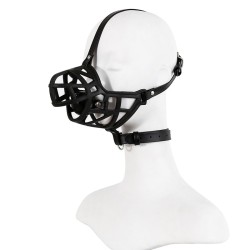 muzzle strap hoods with mouth gag