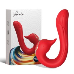 swan g spot vibrator with clit licking